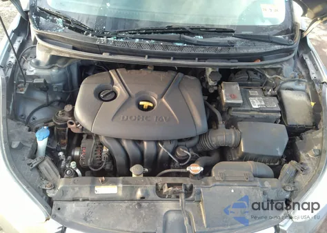 2011 Hyundai Elantra Gls из США, поврежденный, VIN 5NPDH4AE2BH059259